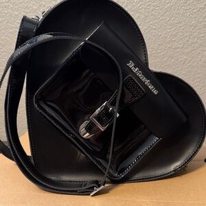 Dr. Martens heart leather bag